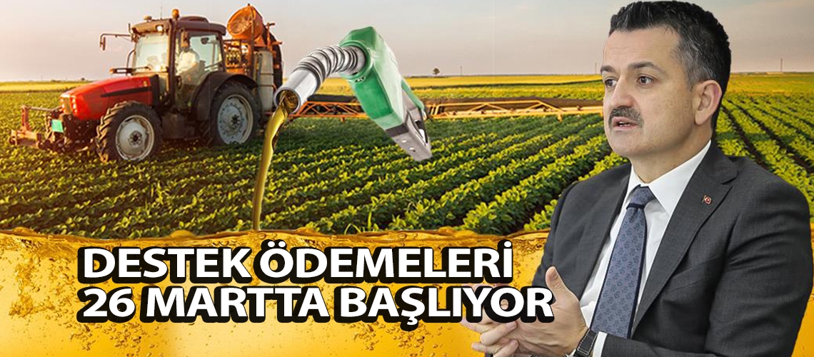 Destek ödemeleri 26 Martta başlıyor