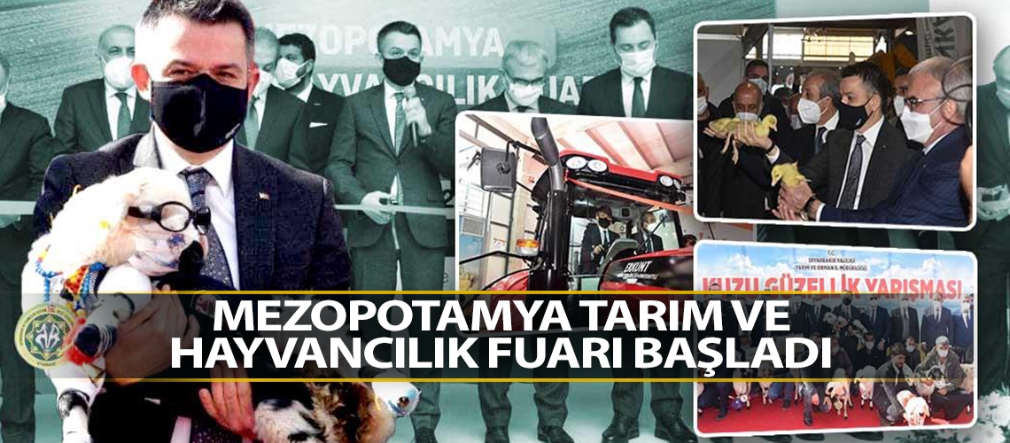 Mezopotamya Tarım ve Hayvancılık Fuarı Başladı