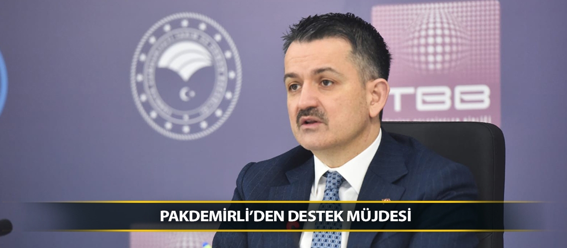 Pakdemirli’den destek müjdesi