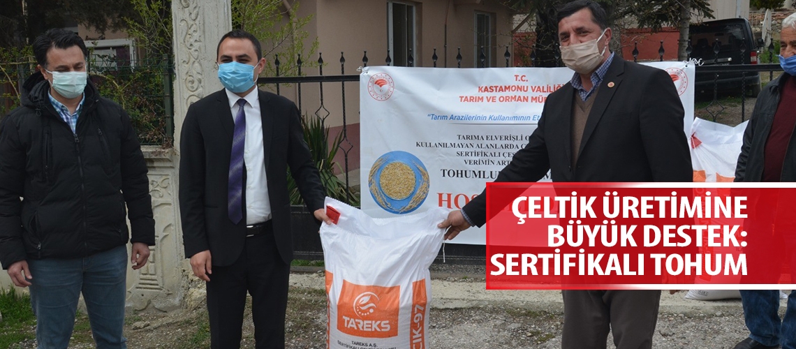 Çeltik üretimine büyük destek: Sertifikalı tohum