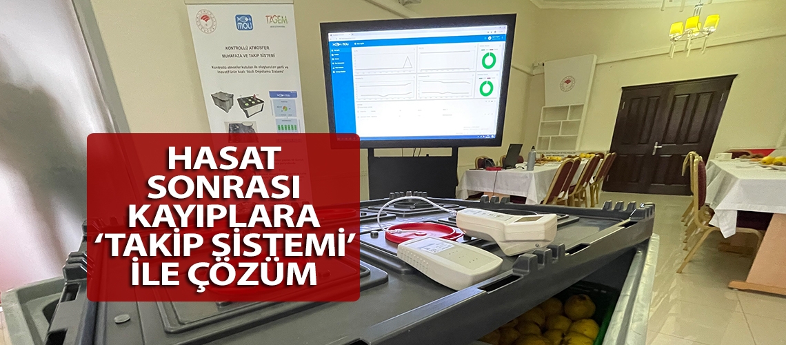 Hasat sonrası kayıplara ‘takip sistemi’ ile çözüm